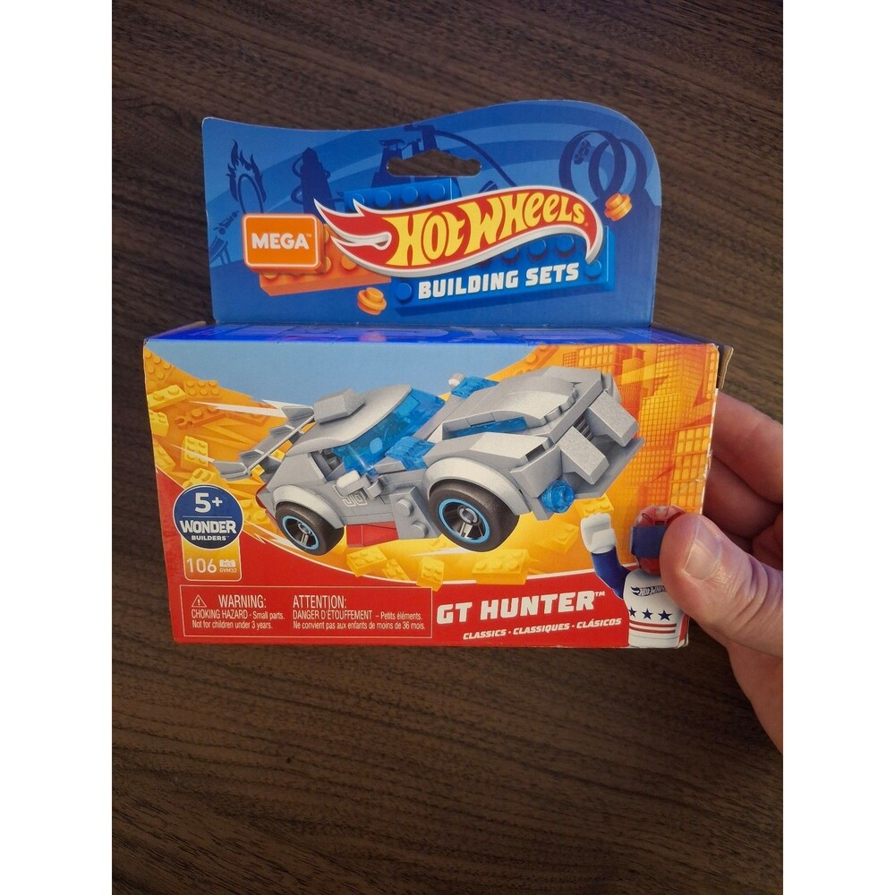 Mega Hot Wheels GT Hunter Building Set Brand New unopened